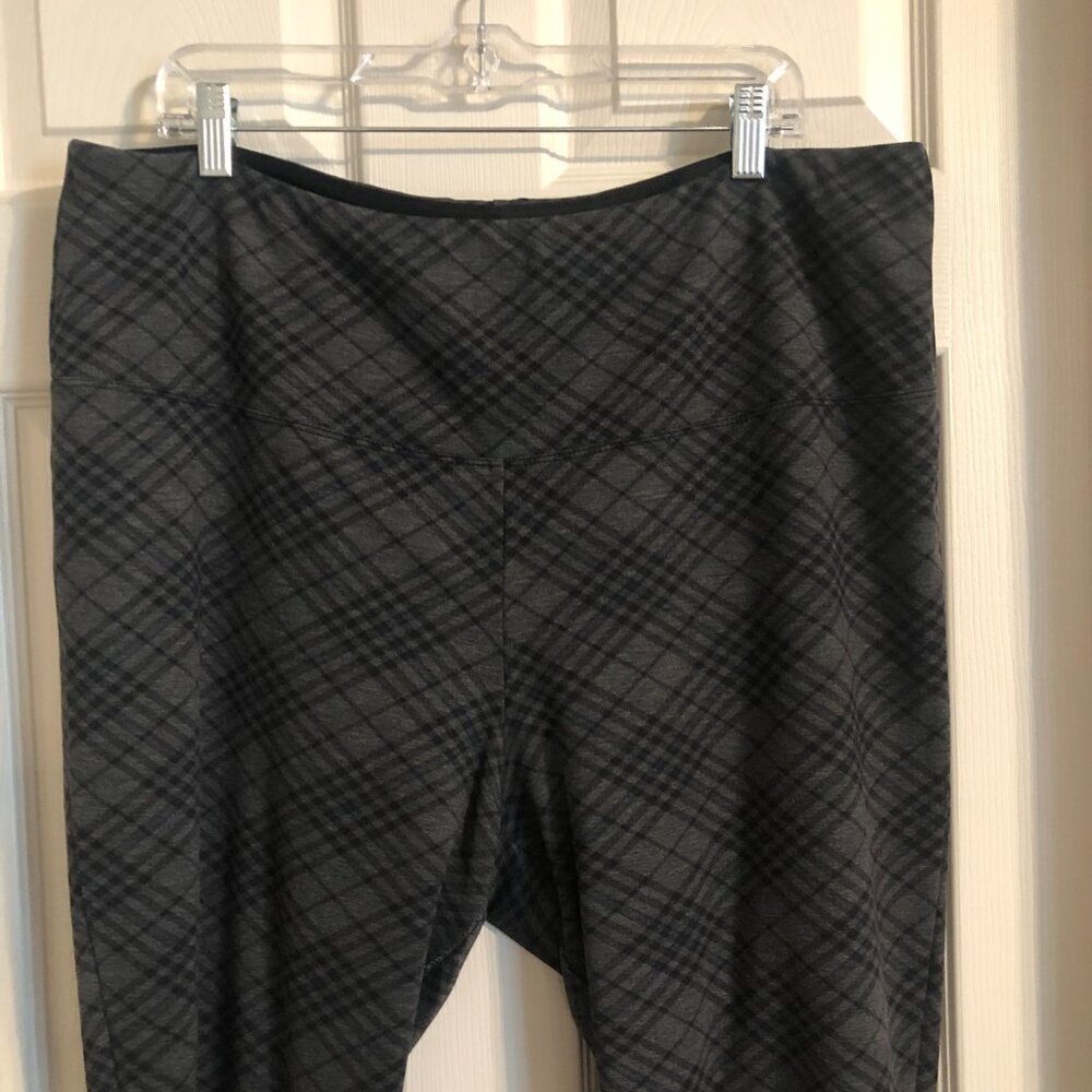 For Cynthia Woman patterned straight leg tapered ankle dress leggings‎ 2X